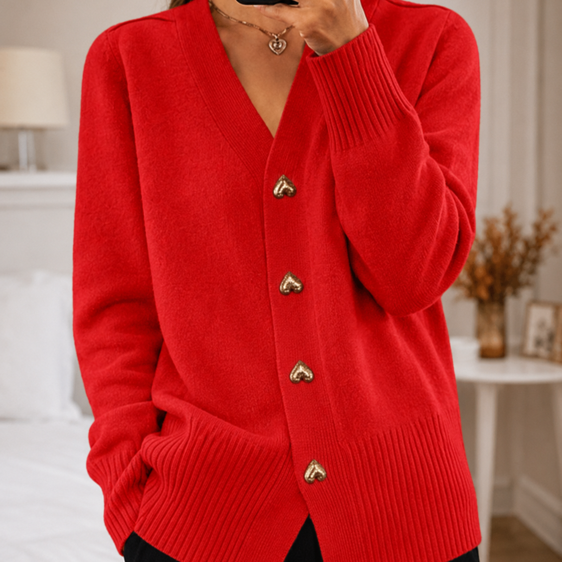 LILLYANNE | Elegant Knitted cardigan
