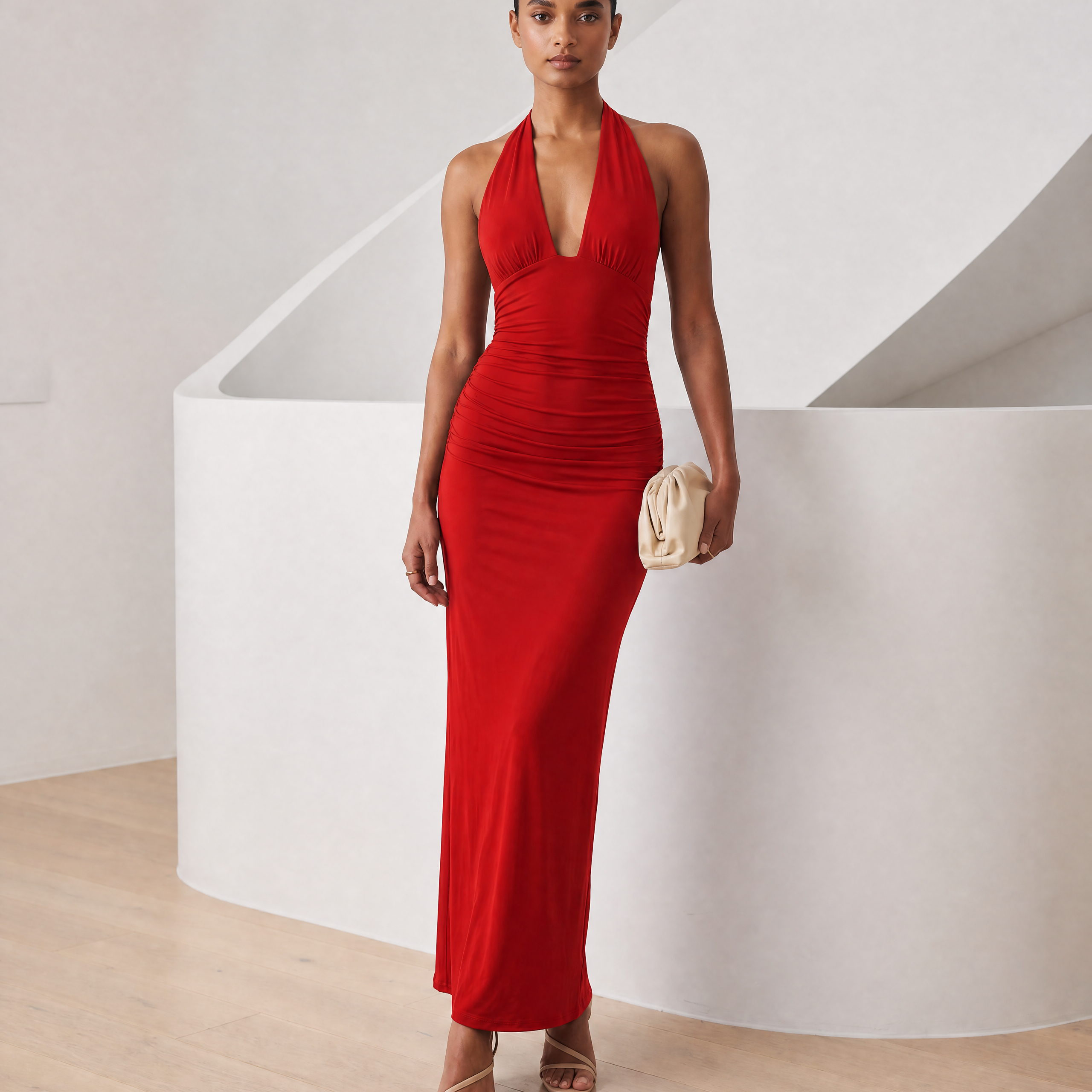 Meridiane Halter Maxi